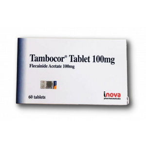 TAMBOCOR 100 MG ( FLECAINIDE ACETATE ) 60 TABLETS